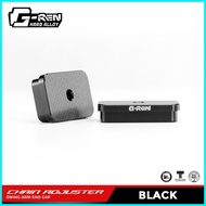 G-REN CHAIN ADJUSTER SWING ARM END CAP FOR SNIPER150