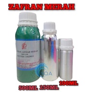 MINYAK WANGI PATI ZAFRAN AHAD MERAH 500ML 250ML 100ML 50ML TANPA ALCOHOL UNISEX kashmir