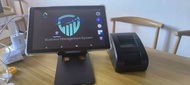 POS System With 10 Inch Tablet With Bluetooth Printer