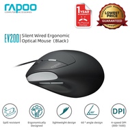 Rapoo EV250/ EV200 Wireless Optical Mouse 2.4G tanpa wayar dengan bunyi dan Silent Mouse hayat bater