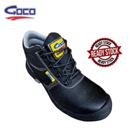 GOCO QS65 SAFETY SHOES / But Kasut Kerja Keselamatan Kulit Asli !