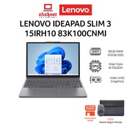 LENOVO IDEAPAD SLIM 3 15IRH10 83K100CNMJ LAPTOP (I5-13420H, 16GB RAM, 512GB SSD, 15.3" WUXGA, BLUE-W