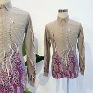 New design Kemeja wax printed Mullana 5-color I Batik Malaysia I Batik I Kemeja Moff Collection