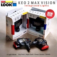 New2026 บันไดจักรยาน LOOK รุ่น Keo 2 Max Vision พร้อมคลีทและไฟท้าย รุ่นใหม่ล่าสุด สินค้าบริษัท