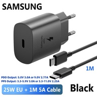 Samsung | Original SAMSUNG Fast Charger 25W Type C PD Adapter Cargador Galaxy S25 Edge S24 FE S23 S2