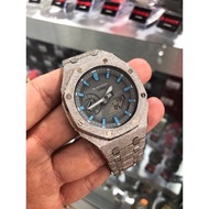 CasiOak G-shock GA-2110ET-8 GA-2100 GA-2110 custom bnb band & bezel custom case diamond