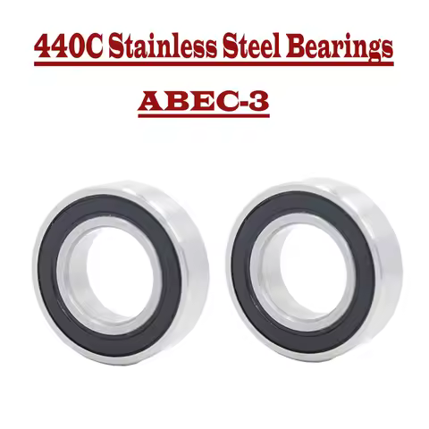 10PC Stainless Steel 440C Bearing S6800 S6801 S6802 S6803 S6804 S6805 S6806 S6807 S6808 S6809 S6810 