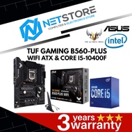 PWP ASUS TUF GAMING B560-PLUS WIFI ATX & INTEL CORE i5-10400F PROCESSOR