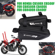 Bเก | อุปกรณ์เสริมสำหรับ HONDA CB500X CB CBR500R CB500F CB400X CBR400R CB400F รถจักรยานยนต์กระเป๋าแฟริ่งจัดเก็บอุปกรณ์ทรงสามเหลี่ยม