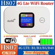 Mini 4G WiFi Router Portable LTE Mobile Unlock Dongle 150Mbps Hotspot LCD Display with Sim Card slot for Home Outdoor