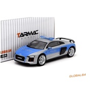 Tarmac Works GLOBAL64 1/64 Audi R8 V10 Plus - German Polizei