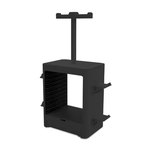 3CGRO-Multi-Functional Game Stand For Nintendo Switch PS5 / PS4 CD Disc Headphone Stand Storage Rack