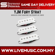 Seymour Duncan STK-S10S YJM Fury™ Strat Pickup Set, White (STKS10S)