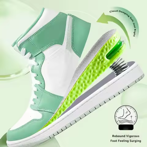 1 Pair Increase in height insoles Soft and comfortable running insoles are 1.5-3.5 cm (0.59-1.38 in)