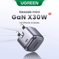 UGREEN 30W GaN Foldable Charger PD Fast USB Type C Charger USB C PD3.0 QC3.0 Quick Charging For iPho