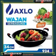 AXLO EAR PAN 34CM AXLO EAR PAN/ NON-STICK PAN/ NON-STICK ENAMEL EAR PAN/ ANTI-SCRATCH ENAMEL EAR PAN