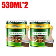 สีทาไม้ แลคเกอร์ทาไม้ 530ml ความเข้มข้นสูง กันบูด กันชื้น กันการแตกร้าว กันการเสียรูป ปลอดภัย เป็นมิ