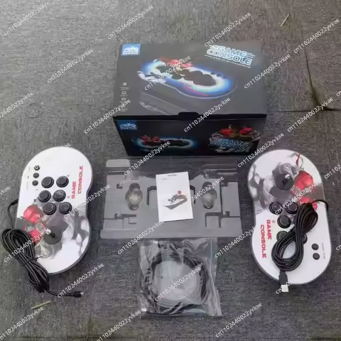 M9 Game Console MT6 TV Home M8 PLUS Doubles High Definition Wired Joystick PS1 with 10,000 Game PSP 