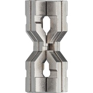 [Direct from Japan] Hanayama HUZZLE Cast Hourglass - Difficulty Level 6 (Grand Master) - Metal Brain