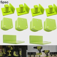 Wall Mount Machine Holder For Ryobi 18v One Tool 5pcs Tool Storage Shelf Rack For P103 P107 P108 Too