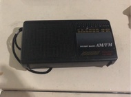 radio rechargeable AM  FM Radio (Battery AA)