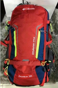 Columbia Backpack Royal Red 50 Liter Bag