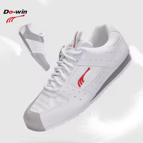 Do-win Advanced Edition Mens White Pro Fencing Boots Women Size 32 Breathable Non Slip Indoor Fencer