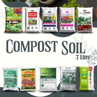 GHZ Tanah Baja Tanah Hitam Organik Gafri Baba Soil Potting Mix Cactus Soil Adenium Soil Tanah Kompos