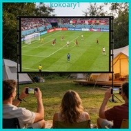 KOKO 16 9 Projection Screen For Home Theater and Outdoor Movies Projection Curtain