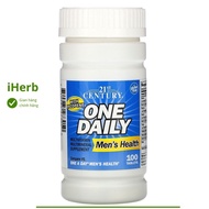 Vitamin tổng hợp cho nam One Daily Mens Health của 21st Century ( 100 viên) - iHerb Việt Nam