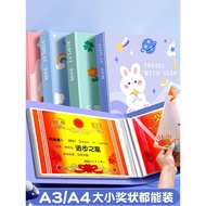 A4/A3 Certificate Holder for Kids, Award & Artwork Organizer, School & Kindergarten Portfolio