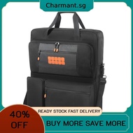 Solar Panel Carrying Case Large Capacity Portable Protection Shoulder Bag Multi-Pocket for Bifacial/
