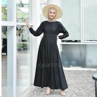 -termurah- arumi dress gamis wanita muslim simple dan elegan