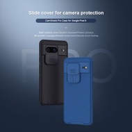 谷歌 Google Pixel 8 / Pixel 8 Pro / Pixel 7A  - Nillkin 黑鏡Pro系列 手機硬殼 保護鏡頭滑蓋設計 保護套 CamShield Case & Sil