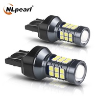 NLpearl 2x T20 LED 7440 WY21W W21W Led Bulbs 7443 W21/5W Led T20 Super Bright 3030SMD Backup Reversi