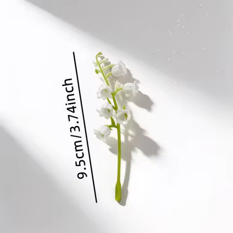 20/30 Stems Fresh Artificial Lily of the Valley, Ideal for Weddings, Valentine's Day and Mother's Da