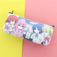 Bocchi The Rock Cute Canvas Zipper Pencil Cases Lovely Gotou Hitori Ijichi Nijika Yamada Ryo Kita Ikuyo Pen Bags School Supplies kids Stationery gift