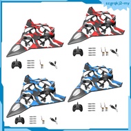 [SzgrqkjefMY] Remote Control Airplane Outdoor Flying Toy  Roll 360 Flip with Lights RC Plane Fighter