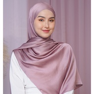 BF Women Fashion SHAWL SATIN OMBRA /MUNA Moss ​Crepe Tudung Bawal Borong Murah Muslim Elegant Turban