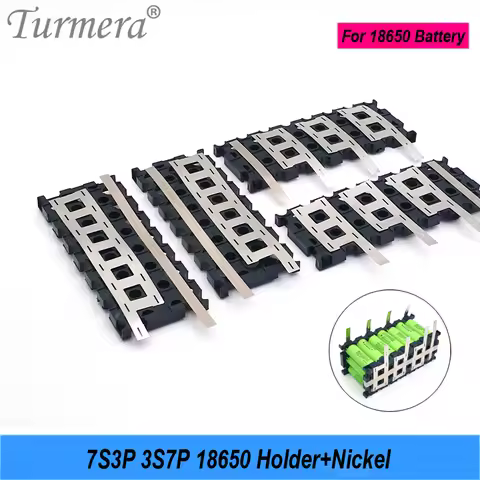 Turmera 18650 Battery Holder Case 3S7P 7S3P with Welding Nickel for 29.4V Electric Bike or Replace 1