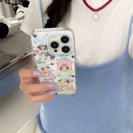 casing realme c15 casing realme 12x 5g Cartoon Cute Soft Cute Dog Suitable for oppo realme GT6/GTneo