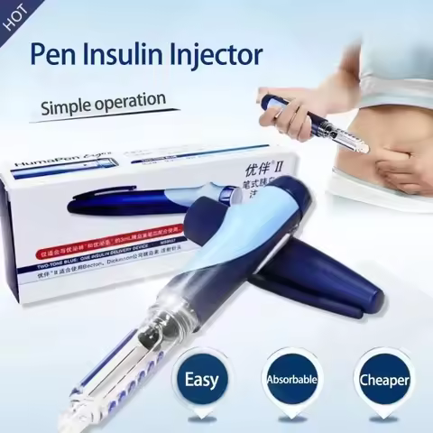 Portable Lilly Sanofi Lancing Pen Syringe Insulin Lancet Pen 3ml Diabetic Products Blood Sugar Injec
