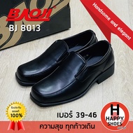 [🥇บาโอจิแท้100%🔢ไซส์39-46🆓ฟรี...ถุงเท้า 1 คู่] BAOJI รองเท้าคัทชูชาย รองเท้าหนังหุ้มส้น รองเท้าทางกา