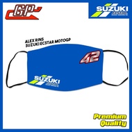 Alex Rins Suzuki Ecstar MotoGP Premium Fabric Mask