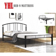 YHL Liilis Attila Queen Size Metal Bedframe (Mattress Not Included)