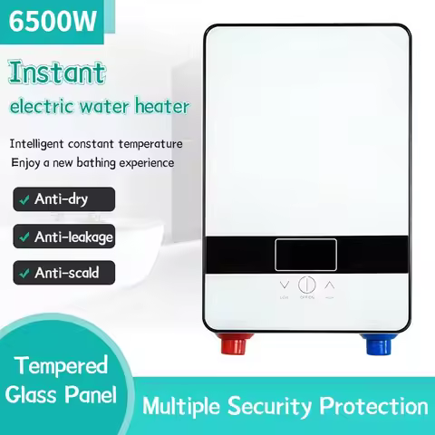 Bathroom heating instant constant temperature flow heater kitchen hot water shower water instant ele