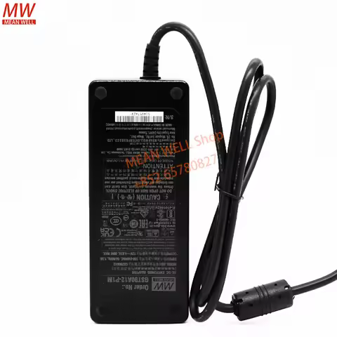 MEAN WELL Power Supply Original 90W AC-DC Reliable Green Industrial Adaptor GST90A12 GST90A15 GST90A