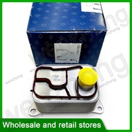 7.09269.22.0 Engine Aluminum Oil Cooler For Jetta Amarok Passat Golf 6 1.8 2.0 06J117021P 06J117021D