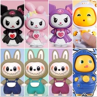 GANTUNGAN PUMPKIN FACE SWAP KEYCHAIN CHANGE FACE EXPRESSION TOY NAILONG KUROMI PUMPKIN