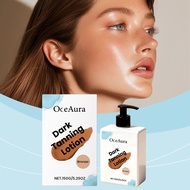 OceAura Dark Tanning Lotion - Tanning Sunbed Bronzing Accelerator Lotion Cream 150g